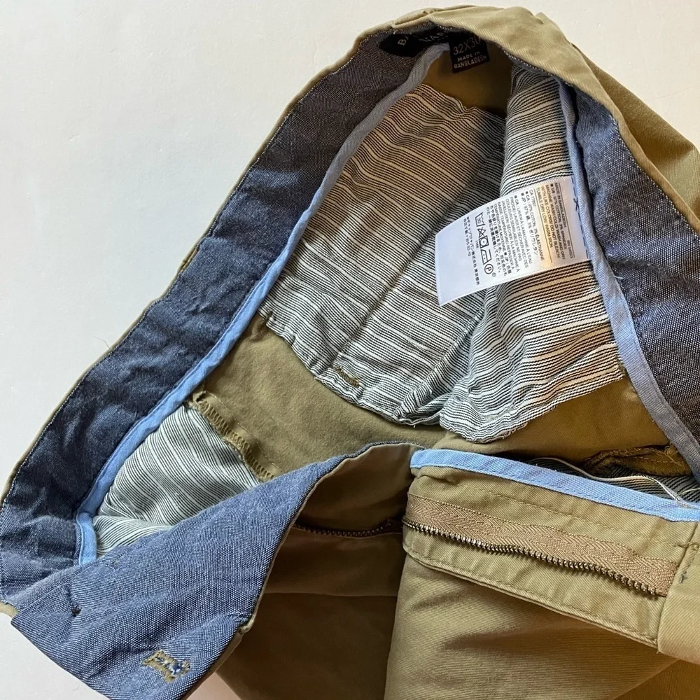 Banana Republic Men’s Pants, Fulton Skinny Chino, Size 32 x 30, Khaki